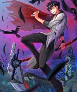 Qrow Branwen RWBY Anime Diamond Paintings