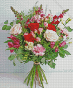 Rich Flowers Bouquet Diamond Paintings