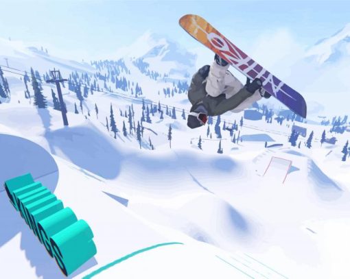 SSX Snowbearding Game Diamond Paintings