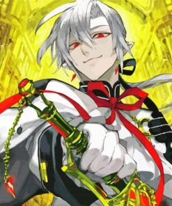 Seraph Of The End Character Ferid Bathory Diamond Paintings