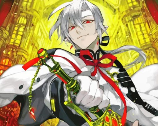 Seraph Of The End Character Ferid Bathory Diamond Paintings