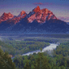 Snake River Landscape Diamond Paintings