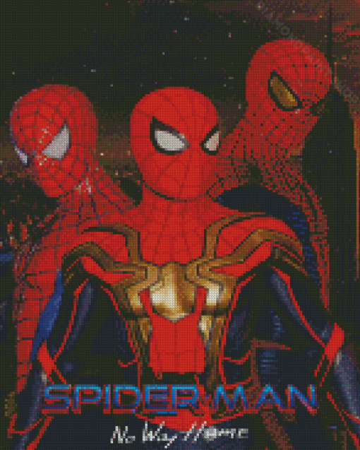 Spider Man No Way Home Marvel Movie Diamond Painting