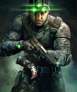 Splinter Cell Sam Fisher Diamond Paintings