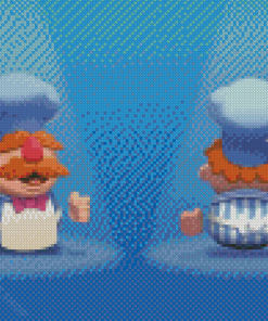 Swedish Chef Cartoon Diamond Paintings