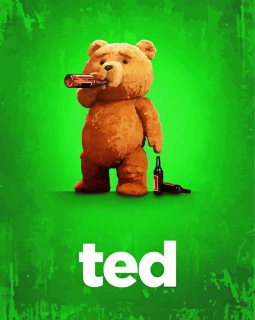 Ted Movie Poster Diamond Paintings