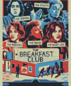 The Breakfast Club Movie Poster Art Diamond Paintings