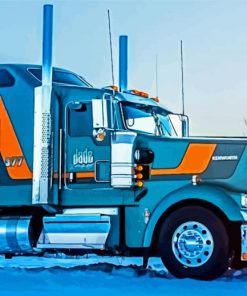 The Kenworth Truck Diamond Paintings