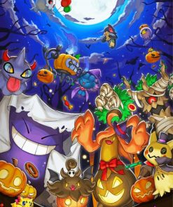 The Pokemon Ghosts Diamond Paintings