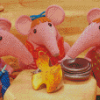 The Clangers Tv Show Diamond Paintings