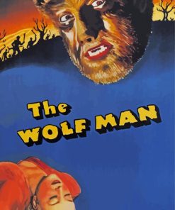 The Wolf Man Poster Diamond Paintings