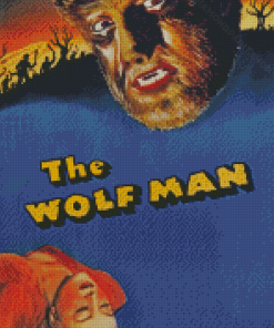 The Wolf Man Poster Diamond Paintings