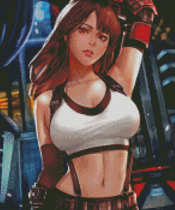 Tifa Lockhart Anime Diamond Paintings