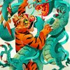 Tiger And Dragon Diamond Paintings