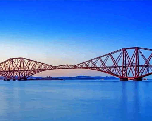 United Kingdom Forth Bridge Diamond Paintings