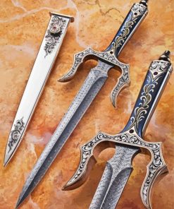 Vintage Knives Diamond Paintings