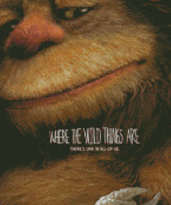 Where The Wild Things Are Poster Diamond Paintings