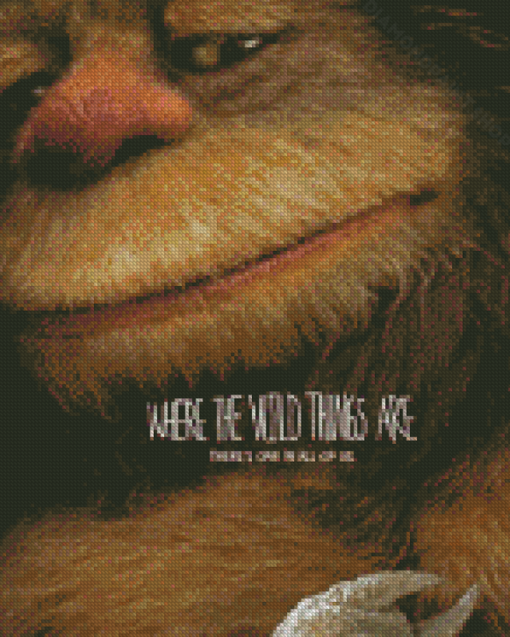 Where The Wild Things Are Poster Diamond Paintings