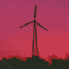 Wind Turbine Diamond Paintings