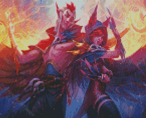 Xayah Animations Diamond Paintings