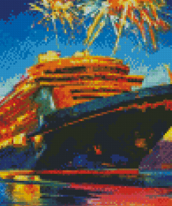 Aesthetic Cruise Liner Diamond Paintings