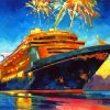 Aesthetic Cruise Liner Diamond Paintings