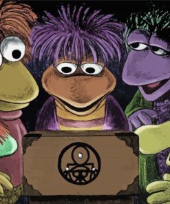 Aesthetic Fraggles Illustration Diamond Paintings