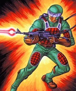 Aesthetic Gi Joe Diamond Paintings