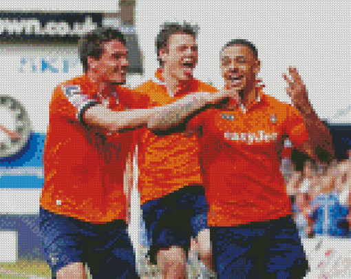 Aesthetic Luton Town Diamond Paintings