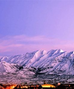 Aesthetic Mount Timpanogos Diamond Paintings