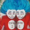 Aesthetic Thing 1 Thing 2 Diamond Paintings