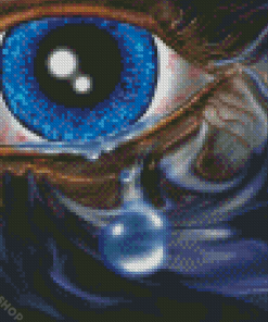 Aesthetic Eye Tear Diamond Paintings