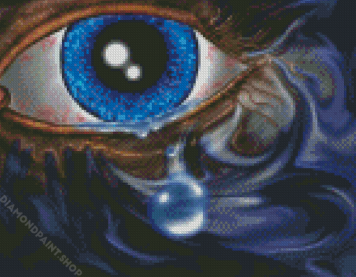 Aesthetic Eye Tear Diamond Paintings