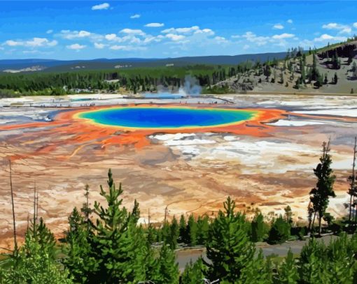 Aesthetic Grand Prismatic Diamond Paintings