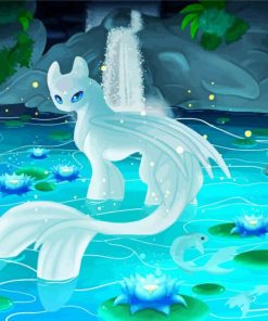 Aesthetic Lightfury Diamond Paintings