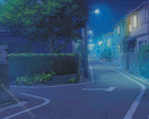 Anime Street Diamond Painting