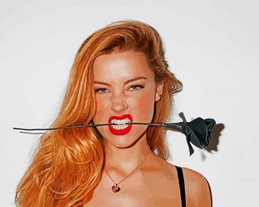 Beautiful Amber Heard Diamond Paintings