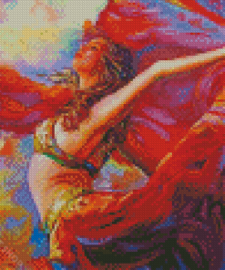 Belly Dancer Lady Diamond Paintings