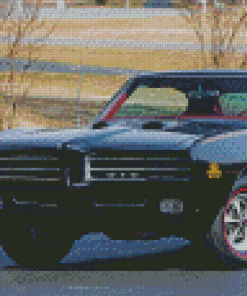 Black Pontiac GTO Diamond Paintings