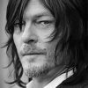 Black And White Norman Reedus Diamond Paintings