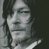 Black And White Norman Reedus Diamond Paintings