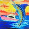 Blue Marlin Art Diamond Paintings