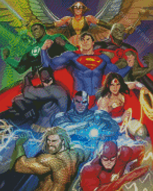 Cool Justice League Diamond Paintings