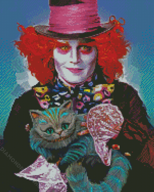 Cool Mad Hatter Diamond Paintings