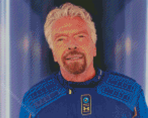 Cool Richard Branson Diamond Paintings