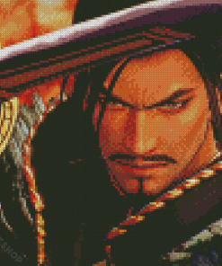 Cool Samurai Warriors Video Game Diamond Paintings