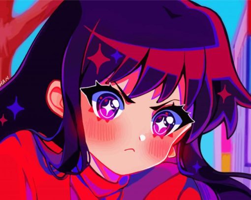 Cute Anime Girl Sailor Mars Diamond Paintings