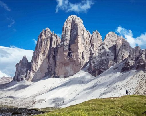 Dolomites Italy Europe Diamond Paintings