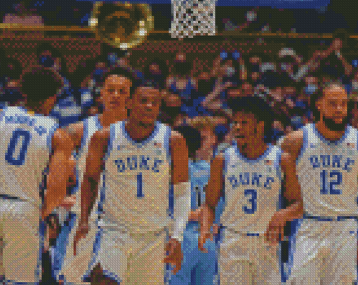 Duke Basketball Players Diamond Paintings