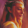 Female Lord Of The Rings Elf Diamond Paintings